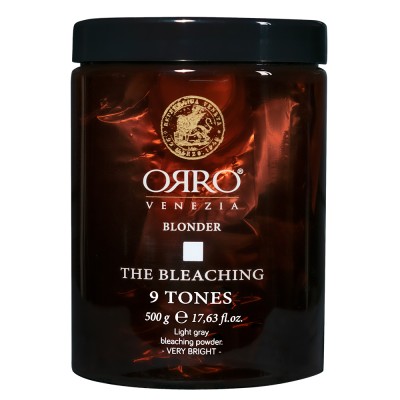 ORRO BLONDER Bleaching Powder White 9 - Пудра для отбеливания 9 тон 500мл